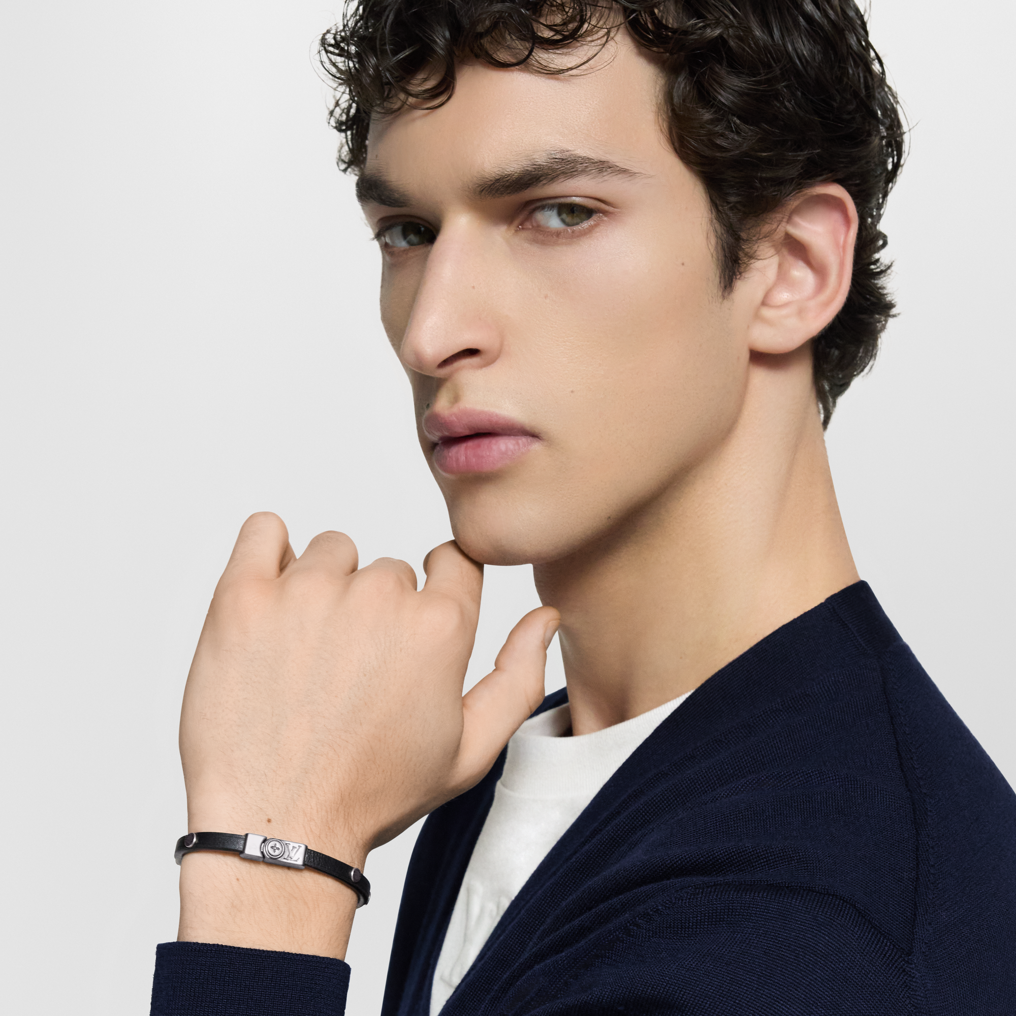 Pulsera Flower Edge Stud  Hombre Joyería Pulseras | LOUIS VUITTON (Zoom de producto)